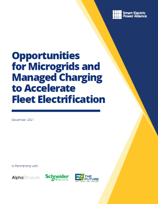 Opportunities for Microgrids and Managed Charging to Accelerate Fleet Electrification